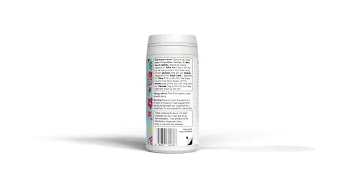 VEGETOLOGY Kids MultiVitamin Supplement, Vegan Chewable Multivitamin for Immune Support, Energy, & Growth, 18 Essential Vitamins & Minerals VEGETOLOGY