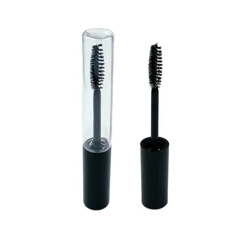 4 Pack Empty Mascara Tube with Eyelash Wand, ForSewian10ml Premium Eyelash Cream Container Bottle with Mini Funnels and Leak Stoppers (black) ForSewian