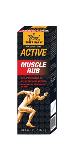 Tiger Balm Muscle Rub, 2-Ounce Tubes (Pack of 6) Tiger Balm