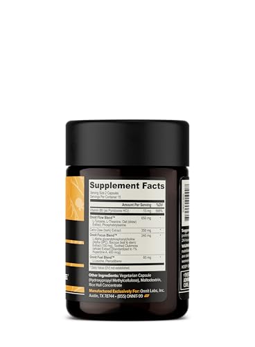 ONNIT Cognitive & Mood Support Bundle: Alpha Brain Nootropic Capsules (30 Count) + New Mood Stress Support Capsules (30 Count), IGEN Non-GMO Tested Focus, Mental Clarity, Relaxation & Sleep, 2 Pack ONNIT