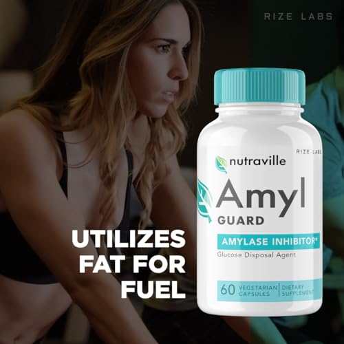 rize labs (2 Pack Nutraville Amyl Guard Dietary Supplement, Nutraville Amyl Guard Weight rize labs