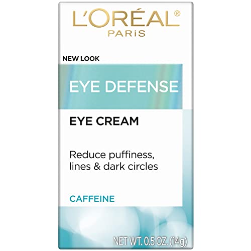 L'Oreal Paris Dermo-Expertise Eye Defense Eye Cream with Caffeine and Hyaluronic Acid 0.5 oz L'Oreal Paris