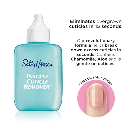 Sally Hansen Instant Cuticle Remover™, Nail Treatment, Fast Drying, Contains Aloe and Chamomile Sally Hansen