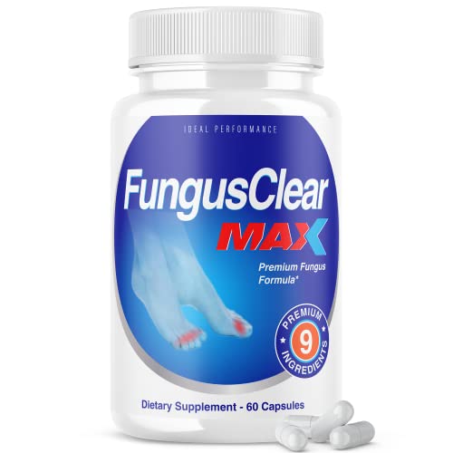 IDEAL PERFORMANCE Fungus Clear Max Toenail Pills (60 Capsules) IDEAL PERFORMANCE