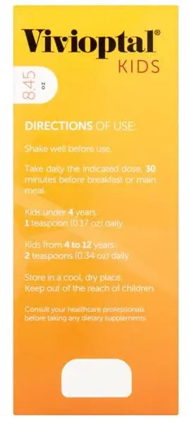 Vivioptal Kids, Liquid Multivitamin & Multiminerals Supplement, Berries, 8.45 Fl Oz Aus Healthcare