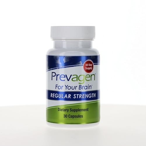 Prevagen Regular Strength - 30 Capsules (1 Month Supply) | Formulated for Your Brain | 10mg of Apoaequorin Plus Vitamin D3 Prevagen