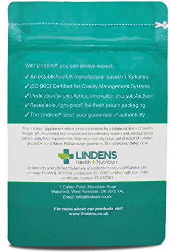 Lindens Collagen (Marine) 400mg Capsules 360 Pack - UK Manufacturer, Letterbox Friendly Lindens