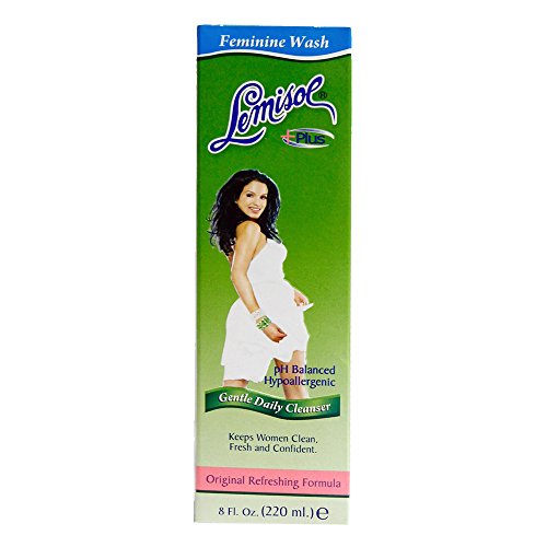 Lemisol Plus, Gentle Daily Feminine Cleanser, Original Refreshing Formula - 8 Oz (Pack of 3) Lemisol