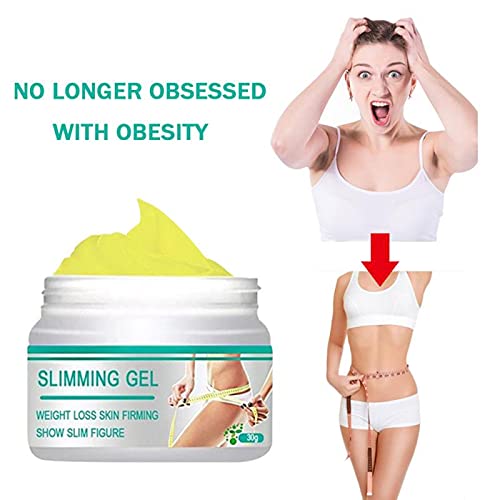 Slimming Cream, Navel Arm Leg Belly Ginger Fat Burning Cream, Weight Loss Skin Firming SURORAIN
