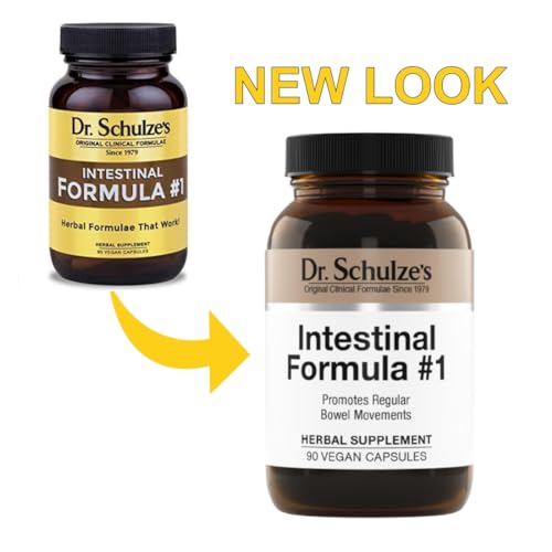 Dr. Schulze's Intestinal Formula #1 Colon Bowel Cleanse, 90 caps, 2 Count Dr. Schulze's