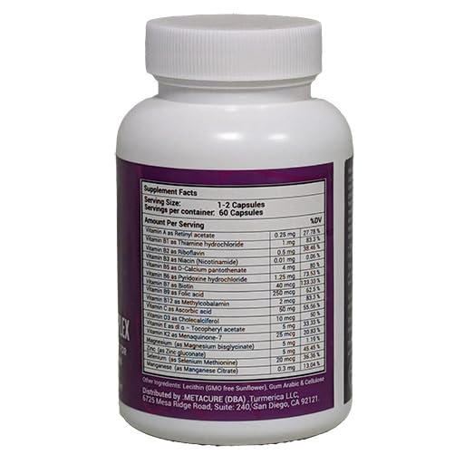 Metacure Vitamins Minerals Complex Metacure