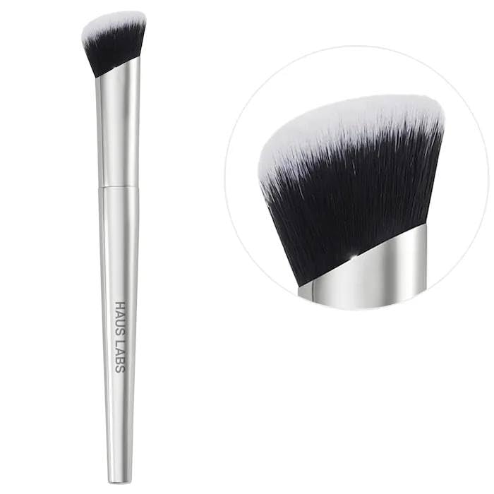 HAUS LABS BY LADY GAGA Cruelty-Free Concealer Brush & ENTEL Aloe vera Sheet Masque (BONUS) HAUS LABS BY LADY GAGA