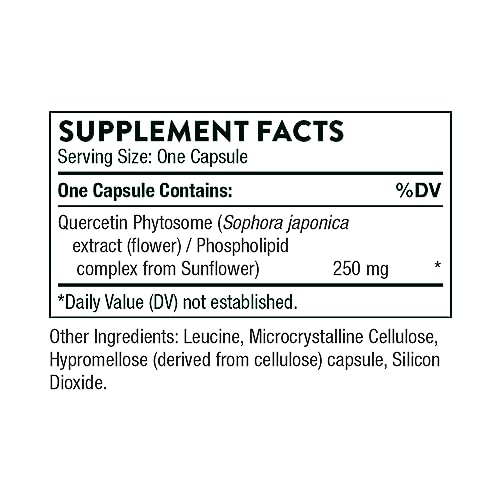 THORNE Quercetin Phytosome - Exclusive Phytosome Complex for Immune Health THORNE