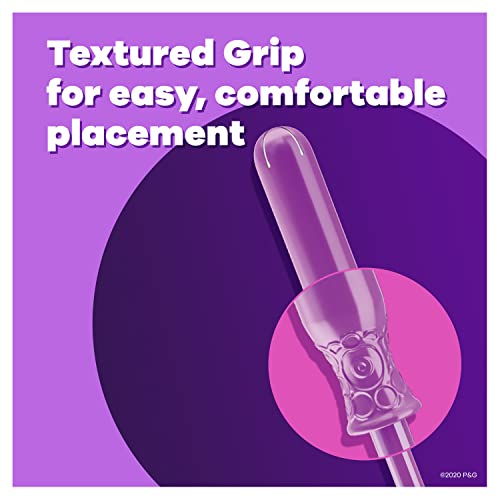 Tampax Radiant Tampons, Regular Absorbency, with Leakguard Braid, Unscented, 84 Count Tampax