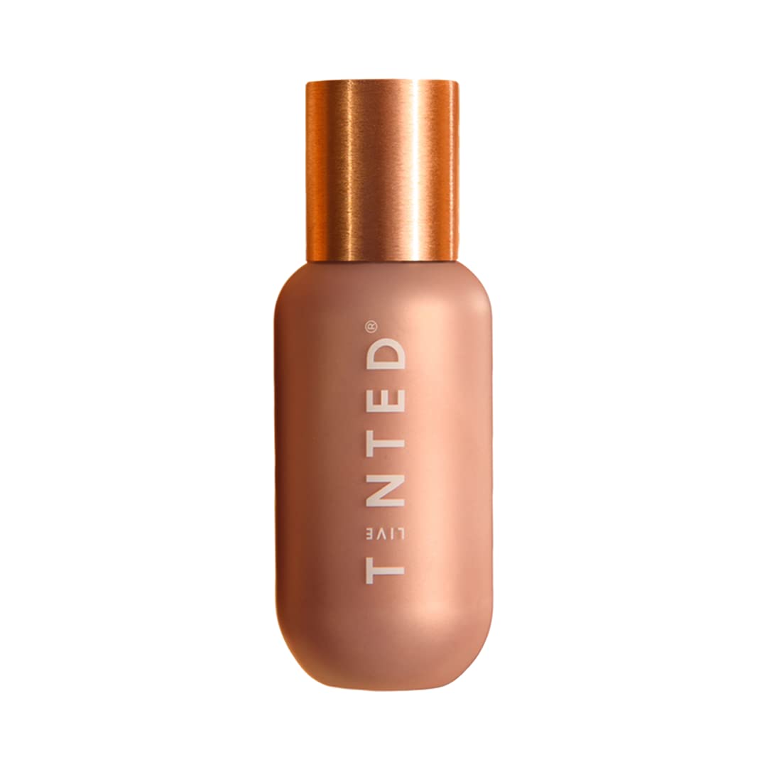 Live Tinted Hueglow Liquid Highlighter Drops - Lightweight Serum-Infused Highlighter, Non-Greasy Formula for Natural Radiance and Advanced Hydration, Dawn, 1.7fl oz / 50mL Live Tinted