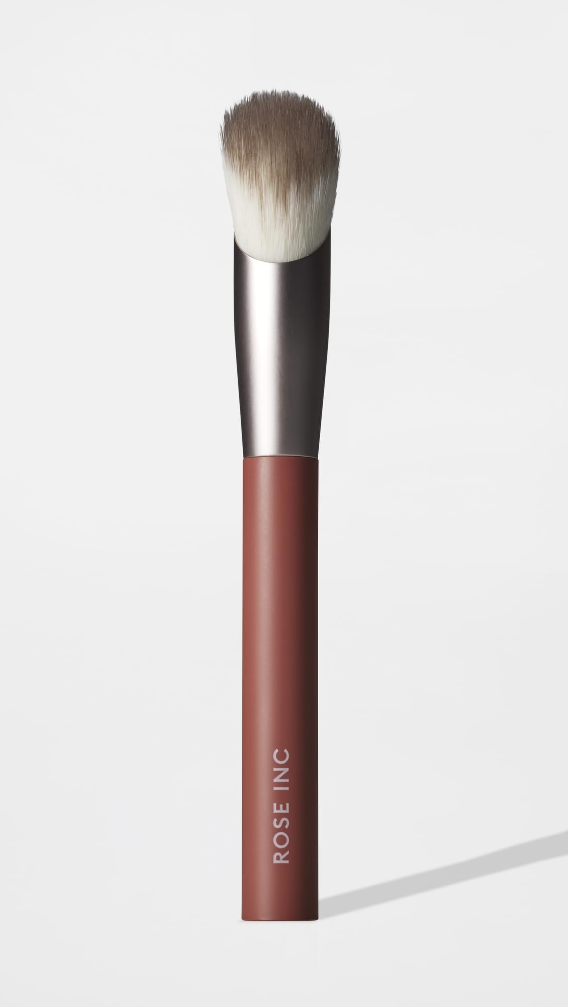 Rose Inc Number 2 Angled Blush Brush - Vegan & Sustainable Makeup Brush for Precise Application Rose Inc