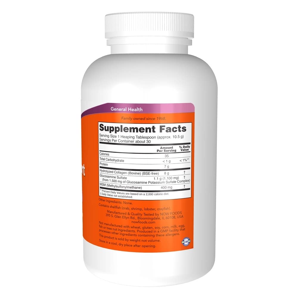 NOW Foods Joint Support Powder, 11 oz (Multi-Pack) NOW Foods