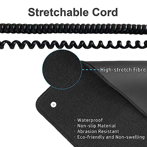 EOHELGRO Grounding Mat Kit, Grounding Mats with 15 Foot Cord, Foot Pad/Computer Mouse Mat EOHELGRO