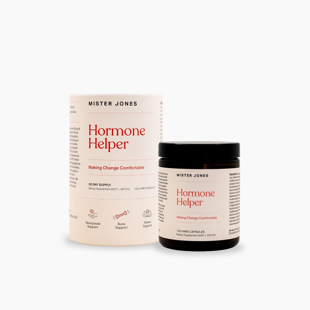 Mister Jones Hormone Helper – Women’s Daily Wellness Support – Adaptogenic & Nutrient Blend for Energy, Mood & Natural Vitality – Female Wellbeing Formula Mister Jones