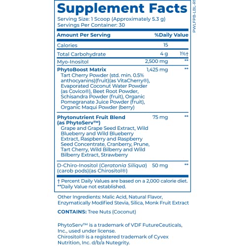 POWERLIFE Tony Horton - Foundation Phytonutrients - Myo-Inositol & D-Chiro-Inositol POWERLIFE