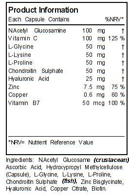 Collagen Formula (Pot of 60 Capsules) Metabolics