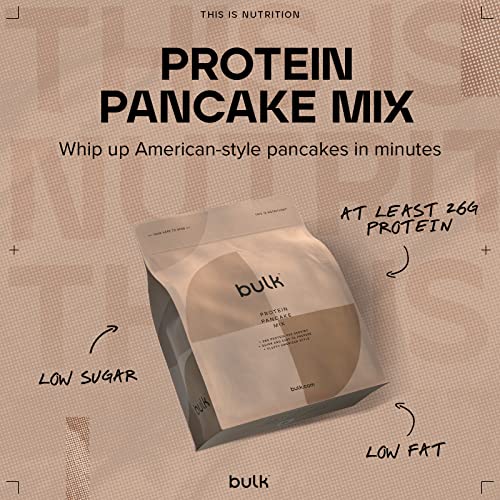 Bulk High Protein Pancake Mix, Butterscotch, 500 g Bulk
