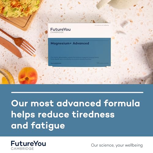 FutureYou Magnesium+ Advanced (28 Capsules). High Strength Magnesium Supplements for Women & Men FutureYou Cambridge