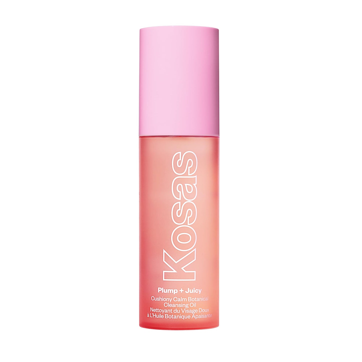 Kosas Plump + Juicy Cushiony Calm Botanical Cleansing Oil – Hydrating Makeup Remover for Sensitive Skin, Non-Greasy Oil Cleanser with Ceramides & Squalane for Soft, Soothed Skin Kosas