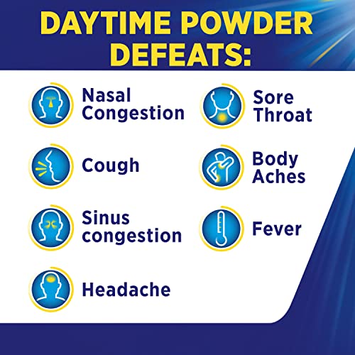 Theraflu Combo Daytime and Nighttime Severe Cold Relief Powder, Honey Theraflu