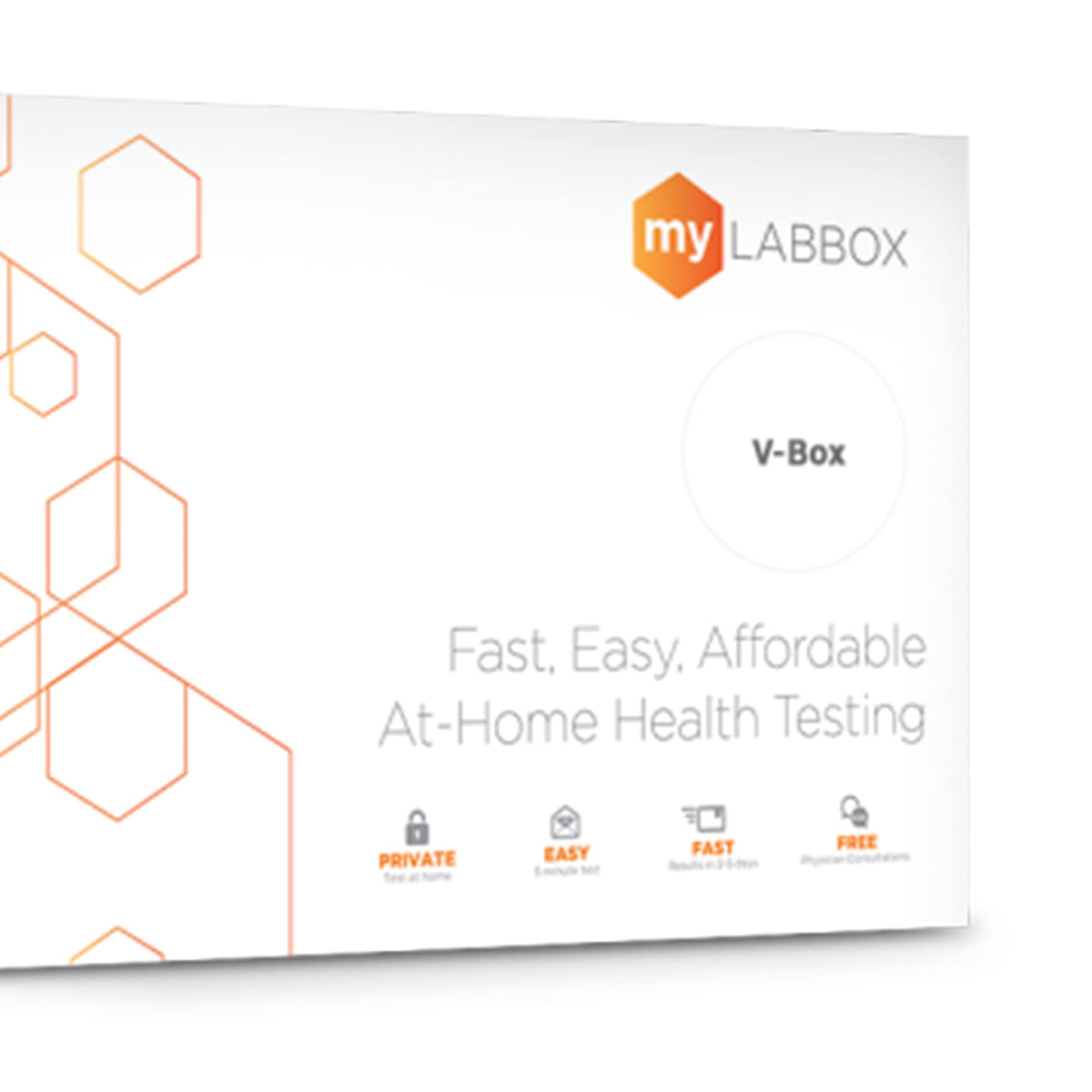 myLAB Box STD at Home Test for Yeast, Vaginal Health Combo CLIA Lab Certified Results myLAB Box