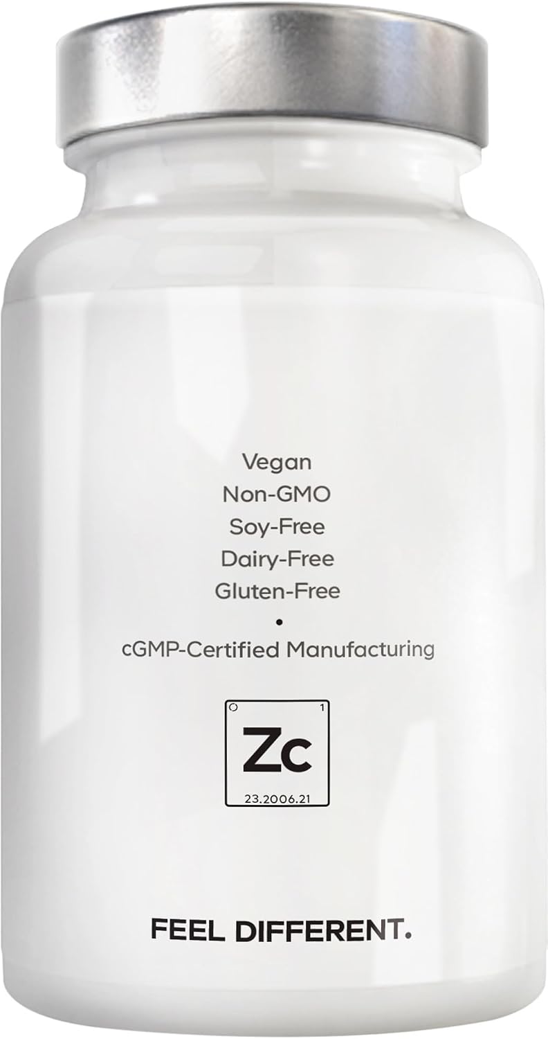 Amen Zinc & Copper Supplement + Probiotics, 3 Months Supply, One Per Day - 50 mg Zinc Picolinate Vitamin Pills - Essential Minerals Supplements – 2 Billion CFUs Probiotic – Vegan, Non-GMO, 90 Capsules Gsupps Australia