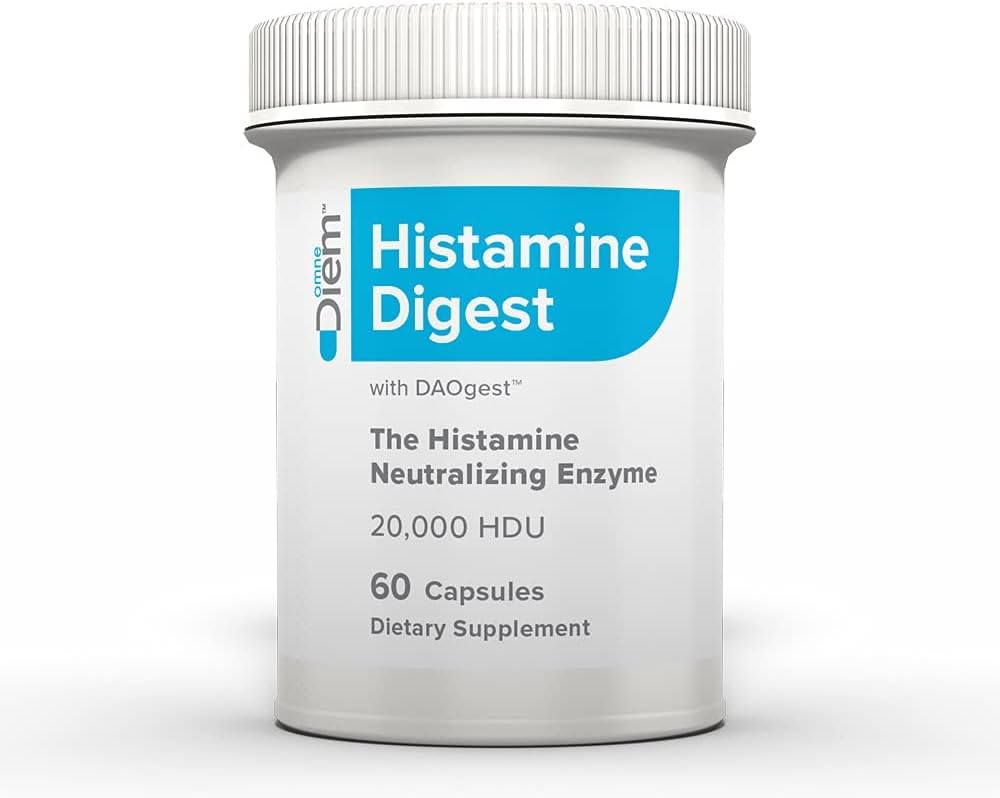 Omne Diem Histamine Digest DAO 20,000 HDU - 60 Caps - Histamine Omne Diem