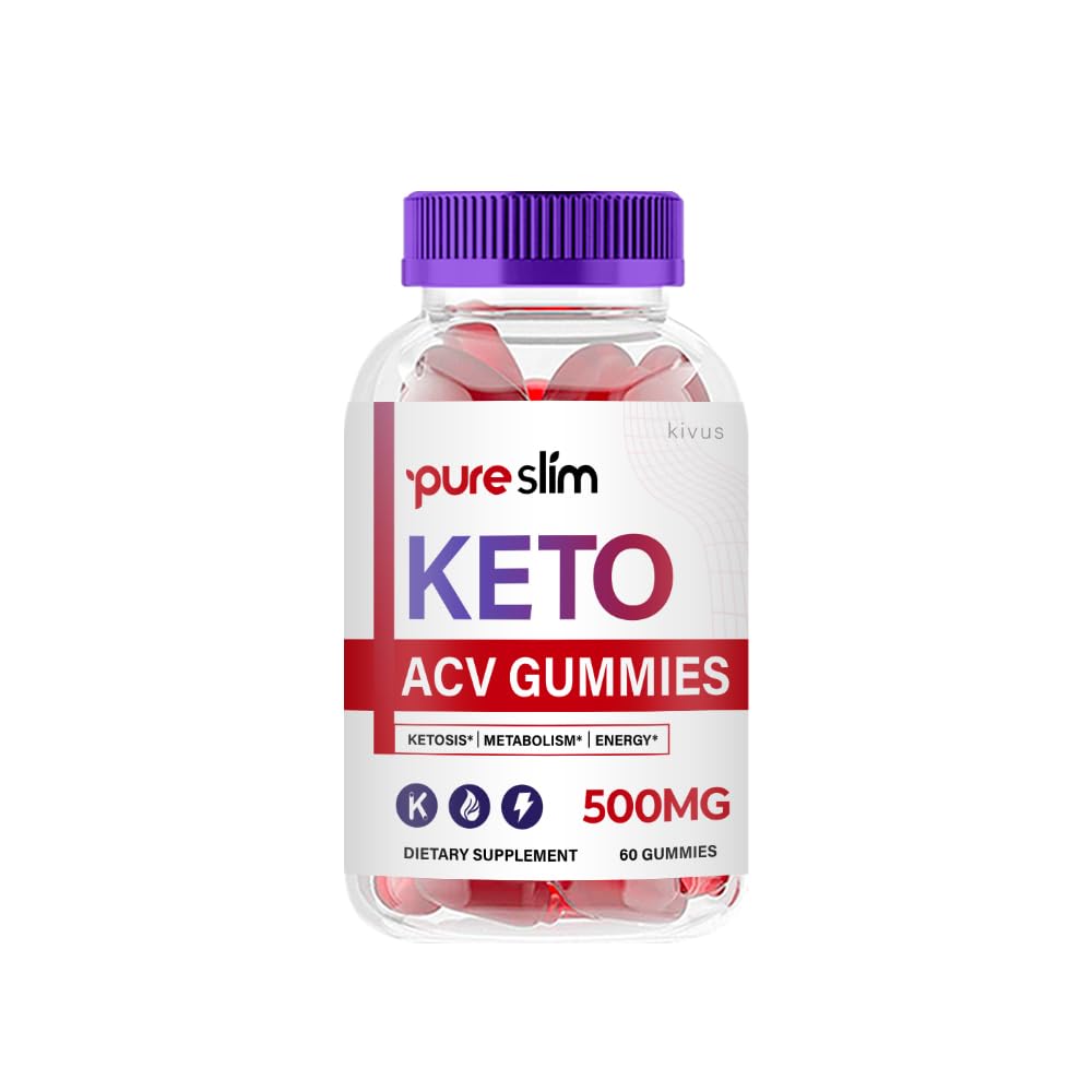 Pure Slim Gummies - Pure Slim Keto + ACV Gummies (Single, 60 Gummies) kivus