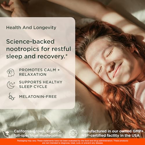 The Genius Brand Genius Rest Nootropic – Melatonin-Free Sleep Support Supplement for Calm & Relaxation – Lemon Tea – 30 Servings The Genius Brand