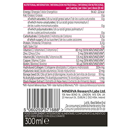 Collagen Superdose Skincare by Gold Collagen | Patented Liquid Collagen Peptides Supplement | 10 Powerful and Effective Ingredients | 30 Day Supply COLLAGEN SUPERDOSE by Gold Collagen
