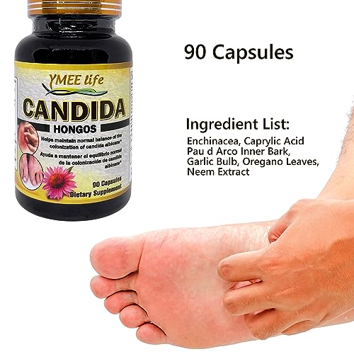 Productos El Colibri Candida Hongos 90 Capsules Productos El Colibri