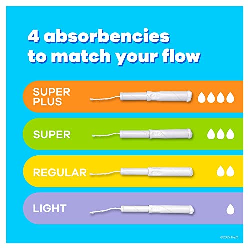 Tampax Tampons Multipack, Lite/Regular/Super Absorbency, Cardboard Applicator, Leakgaurd Skirt Tampax
