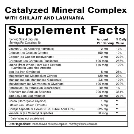 Quicksilver Scientific Dr. Shade's Catalyzed Mineral Complex Quicksilver Scientific