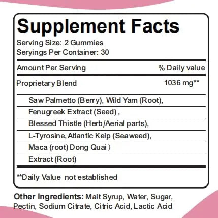 BBL Extreme Vitamins for Women Gummies + Power Boost Gummies & Immune Support Healthcare Dietary Supplement Kuasarvita