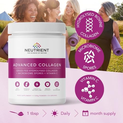 Neutrient™ Advanced Collagen Powder Supplement, Hydrolyzed Collagen Peptides Neutrient the science of nature