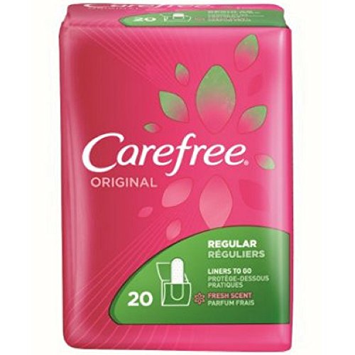 Carefree Regular Togo Scented, 20 ct , 1 Count Carefree