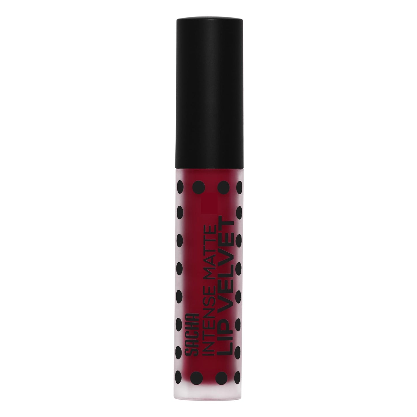 Sacha Cosmetics Intense Matte Lip Velvet Liquid Lipstick, Long-Lasting Velvet Matte Finish, 0.2 fl oz Pass The Money Sacha Cosmetics