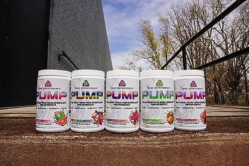 Core Nutritionals Pump Full-Spectrum Non-Stimulant Pre-Workout, with N03T Nitrate Core Nutritionals