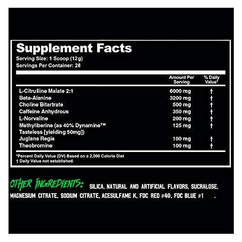 Pathogen Pre Workout - Energy Boosting Preworkout Powder, Energy Inducing Stimulants Outbreak