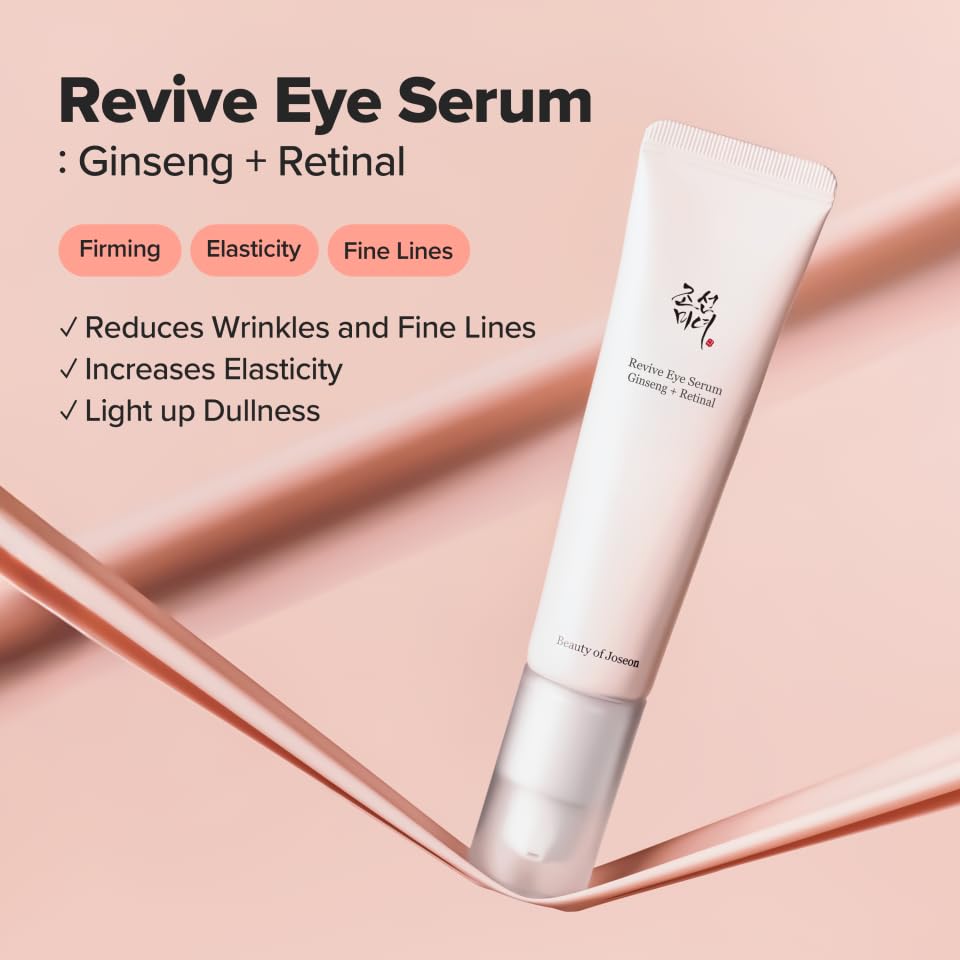 Beauty of Joseon Revive Eye Serum with Retinal Niacinamide Correction for Puffy Eye Bags Beauty of Joseon