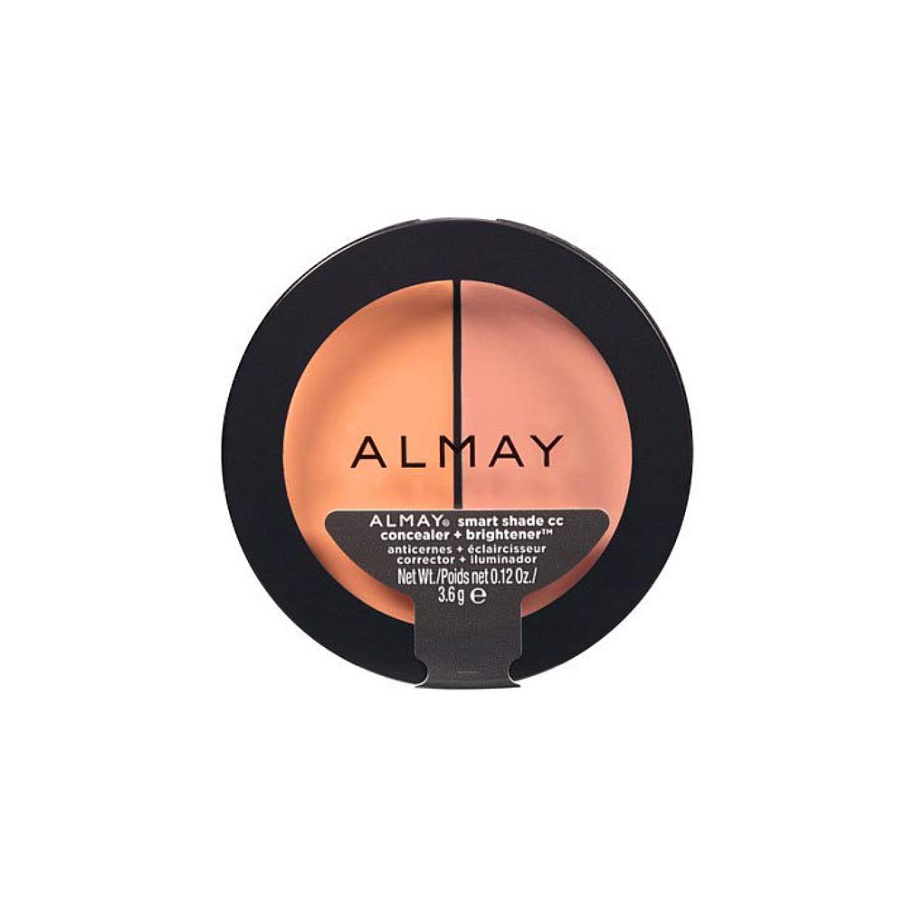 Almay Smart Shade CC Concealer + Brightener in #200 Light/Medium 0.12 oz Each (Set of 2) Almay