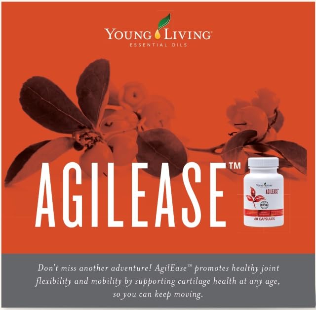 Young Living AgilEase Capsules | 60 Count | UC-II Collagen Supplement | Supports Mobility & Flexibility | Helps Maintain Joint Health & Exercise Recovery Young Living