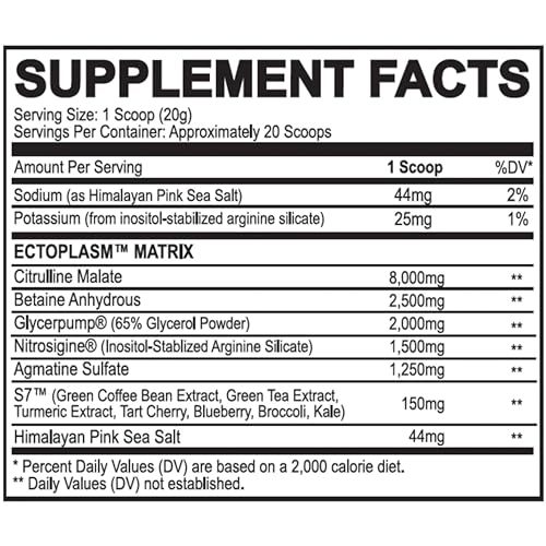 Black Magic Supply Ecto Plasm - Sherbet Pop - Non-Stimulant Pump Igniter - Supernatural Black Magic Supply