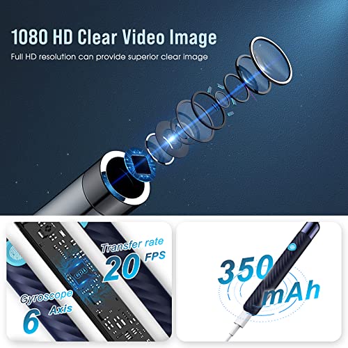 Ear Wax Removal - Earwax Remover Tool with 8 Pcs Ear Set - Ear Cleaner LEIPUT