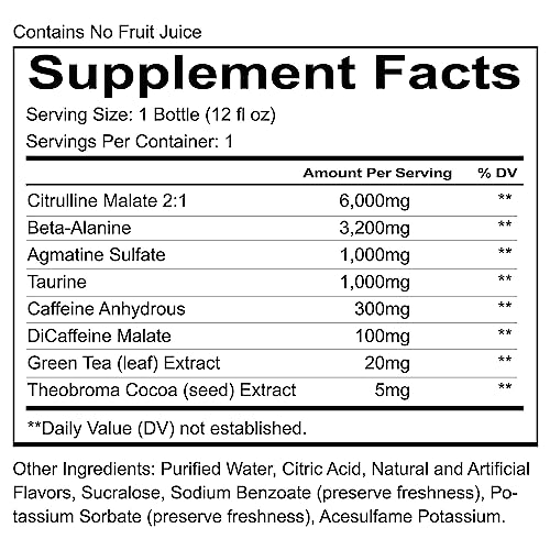 REDCON1 Total War Ready to Drink Preworkout, Strawberry Kiwi - 350mg of Fast Acting REDCON1